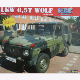 LKW 0,5t gl Wolf MBK Models (in Kooperation mit Revell) 35069 1:35