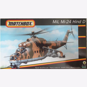 Mil Mi-24 Hind D 40203 Matchbox Ma&szlig;stab 1:72 Rarit&auml;t!