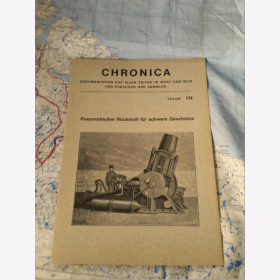 K. Th. von Sauer - Waffengeschichte Chronica Folge 19 Pneumatischer R&uuml;cksto&szlig; f&uuml;r schwere Gesch&uuml;tze Waffengeschichte, Waffenkunde, Waffentechnik