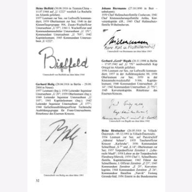 H&uuml;sken Autographen des Nationalsozialismus 1933-1945 Band 4 Kriegsmarine F&uuml;hrung &Uuml;berwasserstreitkr&auml;fte Unterseebootswaffe Artillerie