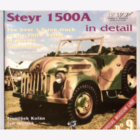 Steyr 1500 A in Detail Best 1,5 ton Truck Third Reich WWP 9
