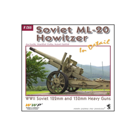 Soviet Ml-20 Howitzer WWII Soviert 122mm 152mm Heavy Guns WWP 066