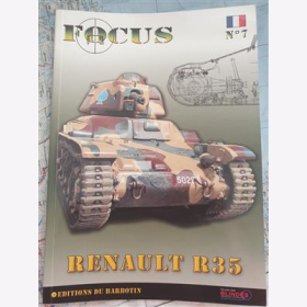 FOCUS 7 Renault R35 Panzer Tank Modellbau