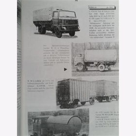 NVA DDR Ungepanzerte Kraftfahrzeuge Teil 2 Typologie Sammler Modellbauer
