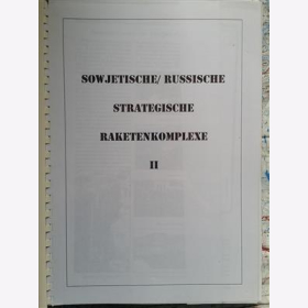 NVA DDR Sowjetische Strategische Raketenkomplexe 2 Typologie Sammler Modellbauer