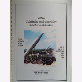 NVA DDR Taktische und Operativ-taktische Raketen Typologie Sammler Modellbauer