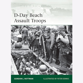 D-Day Beach Assault Troops Osprey (Eli 219) Rottman