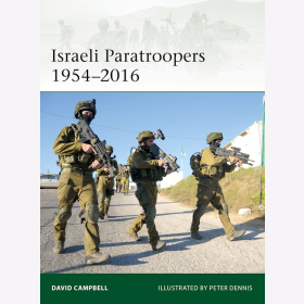 Israeli Paratroopers 1954&ndash;2016 Osprey Campbell (Elite 224)