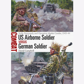 Campbell US Airborne Soldier vs German Soldier Sicily, Normandy, and Operation Market Garden, 1943&ndash;44 (Combat 33)
