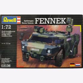 Fennek Sp&auml;hwagen Recon Vehicle Revell 03136 1:72