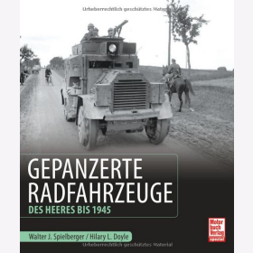 Spielberger/ Doyle Gepanzerte Radfahrzeuge des Heeres bis 1945