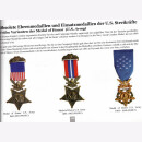 Schneider Einsatzmedaillen und Ehrenzeichen  U.S. Streitk. Army Navy Air Force Marine Corps Coast  Guard Space Force Ausgabe 2022