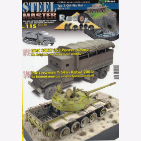 STEELMASTER 115 Rad &amp; Kettenfahrzeuge von Gestern &amp; Heute im Original und Modell GMC T-54