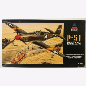 P-51 Mustang Accurate Miniatures 3400 1:48