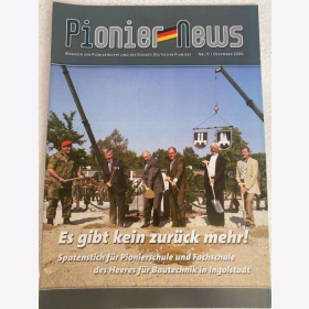 Pionier-News Nr. 13 /Dezember 2006 ? Es gibt kein zur&uuml;ck mehr! ? Spatenstich f&uuml;r Pionierschule und Fachschule des Heeres f&uuml;r Bautechnik in Ingolstadt