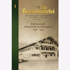 Exner Die Reichskanzlei Eine architekturhistorische Dokumentation Band 1