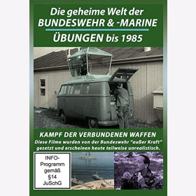 Die geheime Welt der Bundeswehr &amp; -Marine &Uuml;bungen bis 1985 - DVD