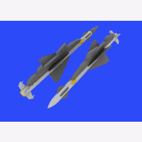R-23R missiles for MiG-23 Eduard Brassin 648432 1:48