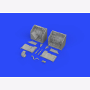 MiG-23ML main wheels bay for Eduard/ Trumpeter kit Eduard Brassin 648428  1:48