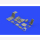 Bf 109F cockpit w/early seat for Eduard kit Eduard Brassin 648330 1:48