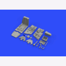 Bf 109G-6/U4 cockpit for Tamiya kit Eduard Brassin 648411 1:48