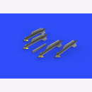 R-13M missiles w/ pylons for MiG-21 for Eduard kit Rakete...