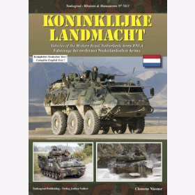 Niesner Koninklijke Landmacht - Fahrzeuge der modernen niederl&auml;ndischen Armee Tankograd Missions &amp; Manoeuvres 7013