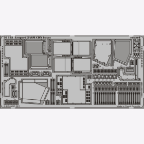 Leopard 2A6M CDN boxes for Hobby Boss kit Eduard 36183 1:35