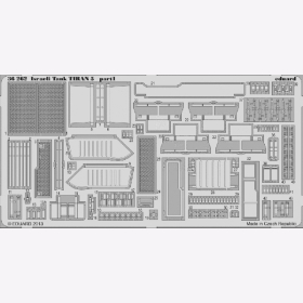 Israeli Tank Tiran 5 for Tamiya kit Eduard 36262 1:35