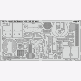 Sd.Kfz. 3b Maultier with Flak 38 for Italeri kit Eduard 36278 1:35