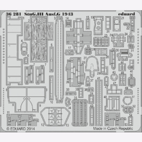 StuG.III Ausf. G 1943 for Dragon kit Eduard 36281 1:35