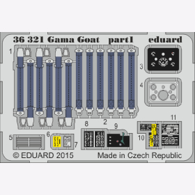 Gama Goat for Tamiya kit Eduard 36321 1:35