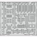 Panther Ausf. D handles and holders for Tamiya kit Griffe...