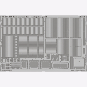D9R Doobi w/armor slats cooling slats for Meng Kühlschlitze Eduard 36337 1:35