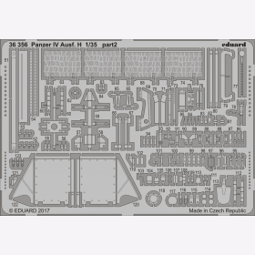 Panzer IV Ausf. H 1::35 for Zvezda kit Eduard 36356 1:35