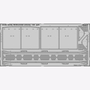 Sd.Kfz.166 Brummbär Schürzen for Tamiya kit Eduard 36364 1:35