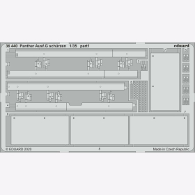 Panther Ausf. G Sch&uuml;rzen for Ryefield Model kit Eduard 36440 1:35