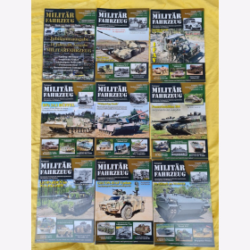 9 Ausgaben Tankograd Milit&auml;r Fahrzeug Sparpaket Set 4