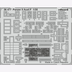 Panzer II Ausf. F for Academy kit Eduard 36477 1:35