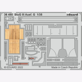 StuG III Ausf. G for Miniart kit Eduard 36480 1:35