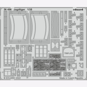 Jagdtiger for Hobby Boss kit Eduard 36486 1:35