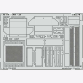 T-70B for Zvezda kit Eduard 36488 1:35