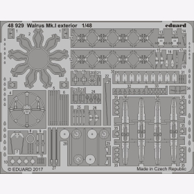 Walrus Mk.I exterior for Airfix kit Eduard 48929 1:48