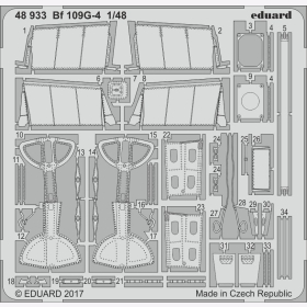 Bf 109G-4 for Eduard kit Eduard 48933 1:48