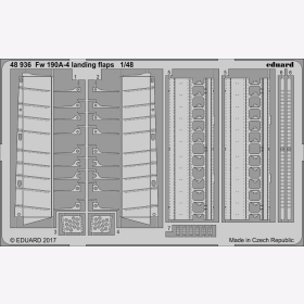 Fw 190A-4 landing flaps for Eduard kit Landeklappen Eduard 48936 1:48