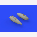 P-51D armament & fuel tanks Big Sin for Airfix kit Eduard Brassin SIn64846 1:48