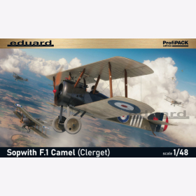 Sopwith F.1 Camel (Clerget) Eduard ProfiPack 82172 1:48