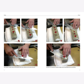 Dick Japanmesser sch&auml;rfen Wie Sie Ihre Klingen mit traditionellen Wassersteinen richtig scharf machen