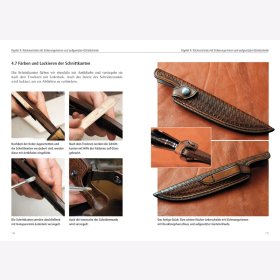 Fronteddu H&ouml;lter Messerscheiden Band 1 K&ouml;cherscheiden Von der Konstruktion zur fertigen Lederscheide