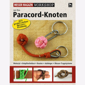 Dox Paracord-Knoten Material Kn&uuml;pftechniken Knoten Anh&auml;nger Messer-Tragesysteme